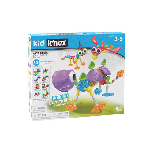 Kid K’nex Dino Dudes Building Set - Maker Fun Pick