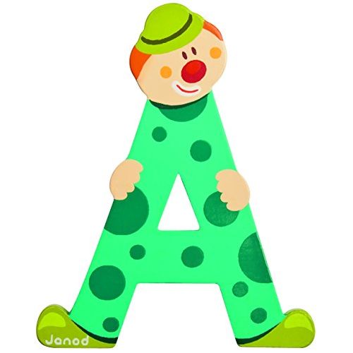 A Clown Alphabet Individual Letter - Tubside Play Fun