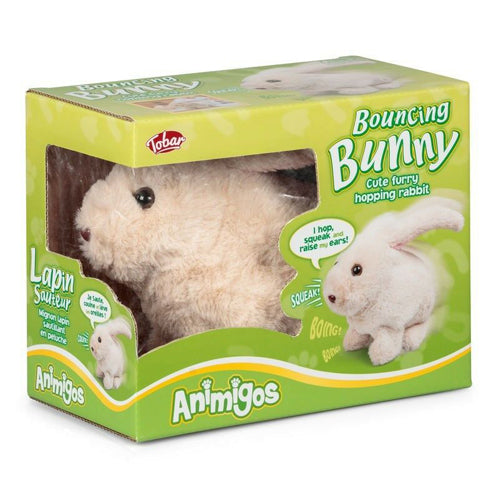 Animigos Bouncing Bunny Rabbit - Soft Shelf Pick