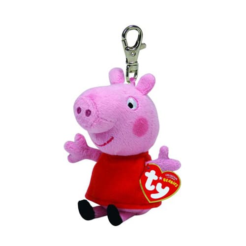 Peppa Pig – Key Clip - Soft Cuddle Friend