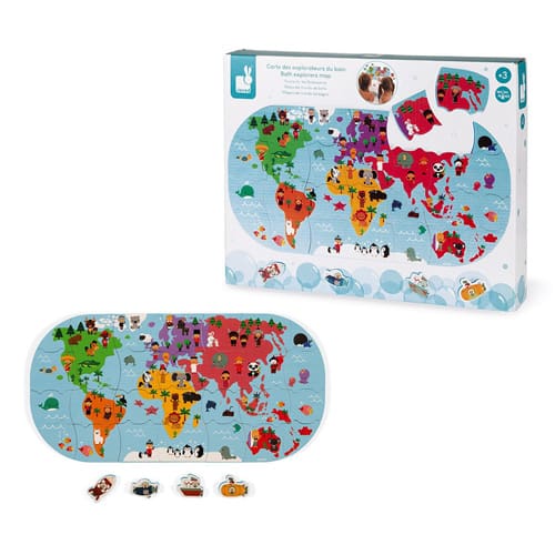 Bath Explorers Map - Tub Time Smile