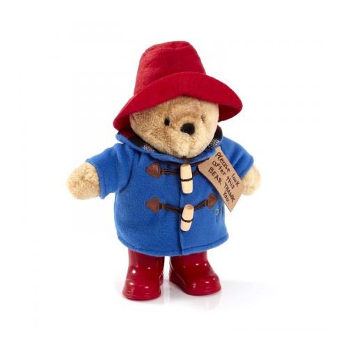 Classic Paddington Bear with Boots - Cozy Plush Pick
