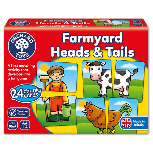 Farmyard Heads And Tails - Pocket Hero Fun