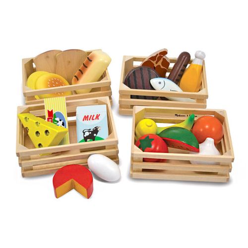 Food Groups – Wooden Play Food - Pretend Fun Pick