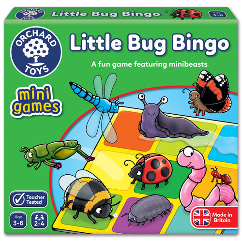 Little Bug Bingo – Mini Game - Bath Time Fun
