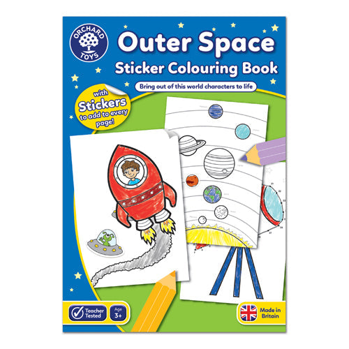 Outer Space Colouring Book - Home Story Time