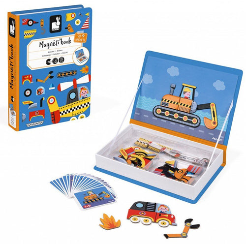 Racers MagnetiBook - Read and Play