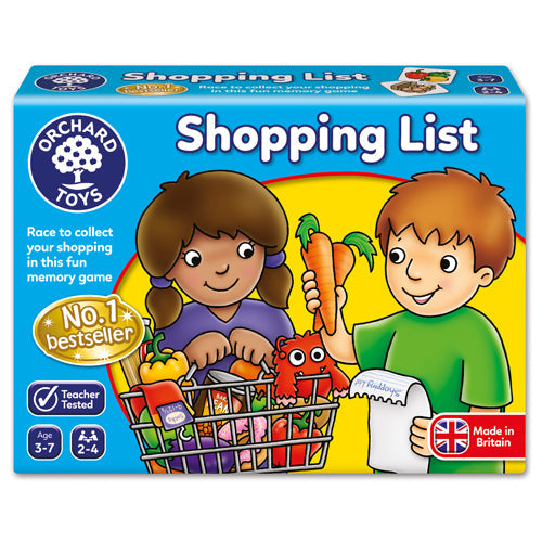 Shopping List - Everyday Learning Fun