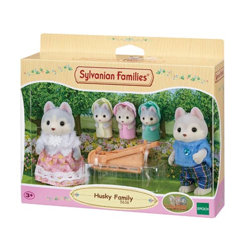 Sylvanian Families Husky Family - Imagination Play Time
