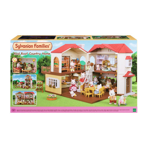 Sylvanian Families Red Roof Country Home - Pretend Fun Pick