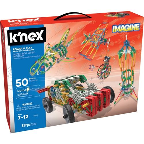 K’nex Power & Play 50 Model Motorised Building Set - Stack and Build