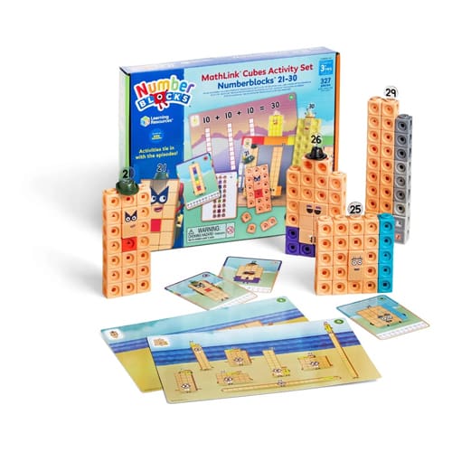 Cubes 21-30 Activity Set - Weekend Craft Pick
