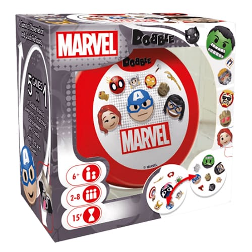 Dobble Marvel Emoji - Trackside Play Pick